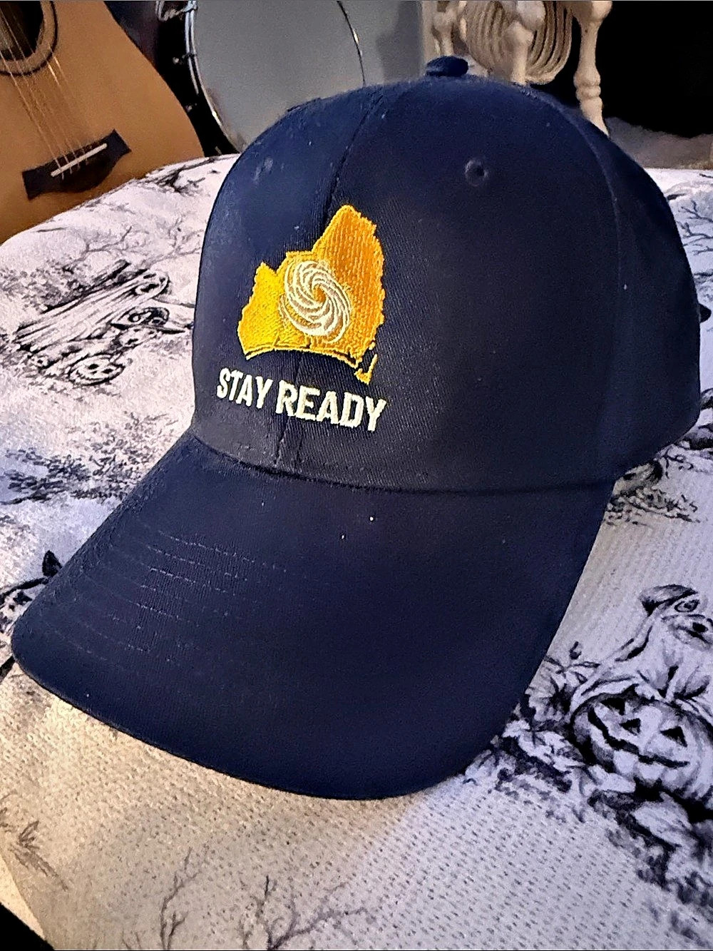 Brunswick County Stay Ready Embroidered Blue Hat